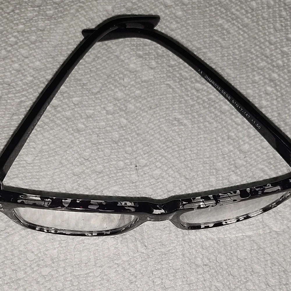 Jones New York Black Patterned Eyeglasses